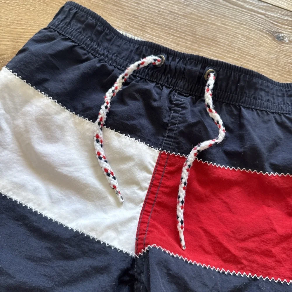 Vintage Tommy Hilfiger Swim Trunks Infants 12-18 months Shorts Boys Y2k